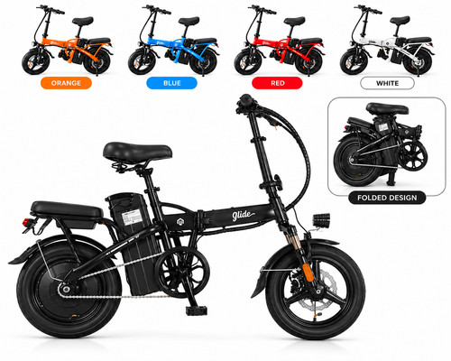 Folding electric bike glide - folding,