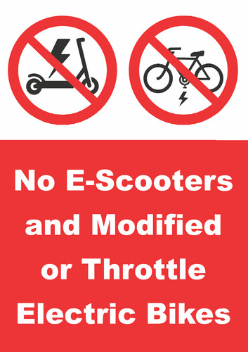 Scooters and modified or - no,