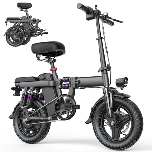 Folding city bike - folding, e-city